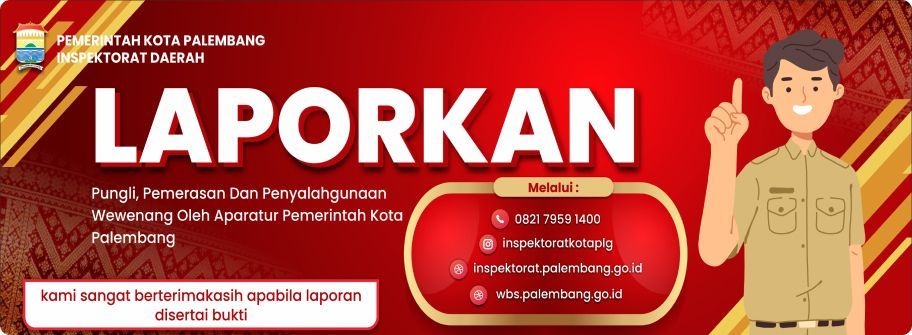 Lawan Pungli dan Penyalahgunaan Wewenang di Kota Palembang